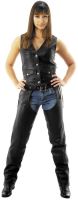 River Road Interstate Ladies Leather Vest
