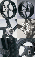 BST Carbon Fiber Wheels - Kawasaki ZX10R (2004-2005)