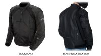 Joe Rocket Radar Dark Hybrid Leather Jacket