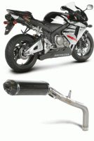 Akrapovic Slip-on/Bolt-on (Hex) Mufflers- Honda CBR600RR (2007-2008)
