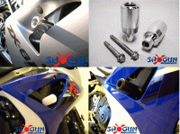 Shogun Motorsports Frame Sliders - Suzuki GSXR1000 (2005-2006)